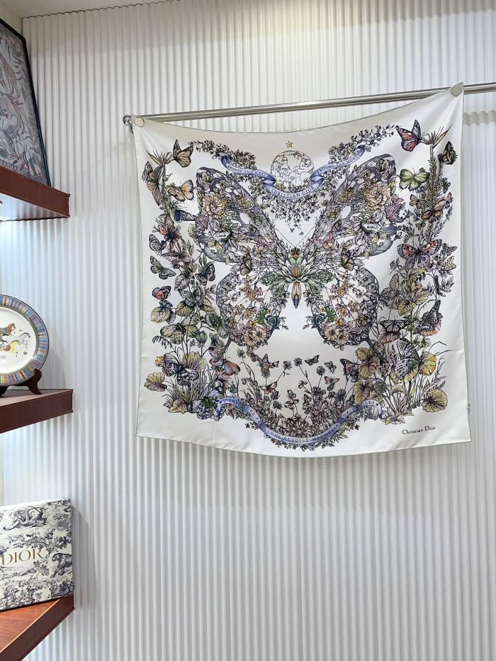 Streetwear Scarf Dior 329569 SIZE:90cm*90cm