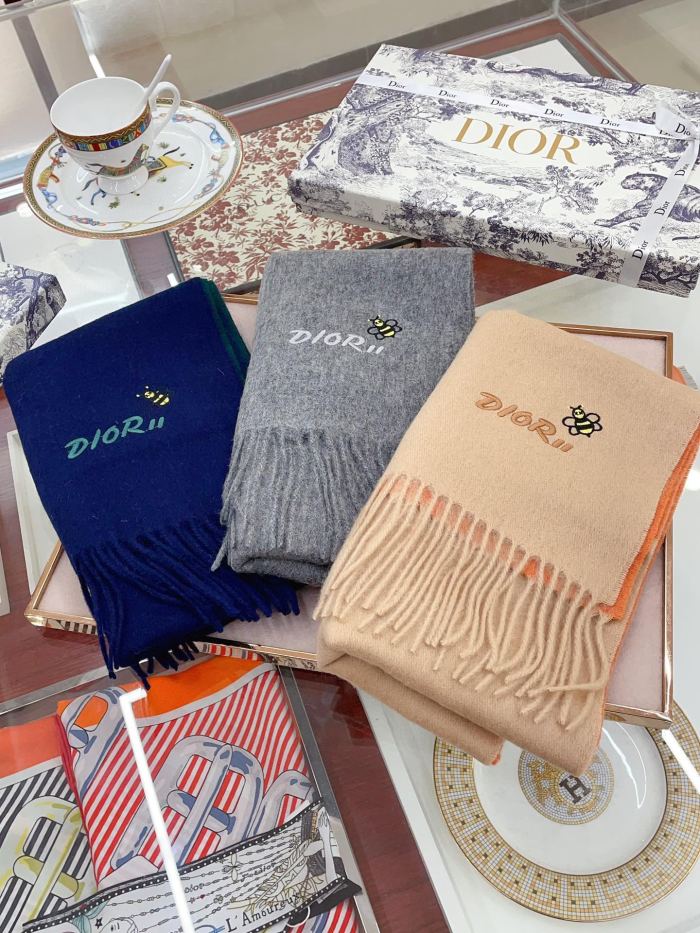 Streetwear Scarf Dior 329599 SIZE:35*180cm