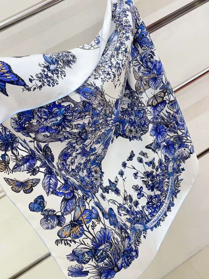 Streetwear Scarf Dior 329570 SIZE:90cm*90cm