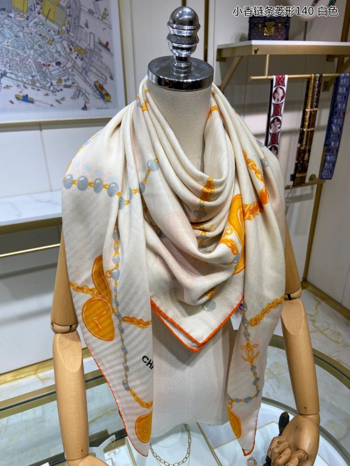 Streetwear Scarf CHANEL 329469 size:140*140cm