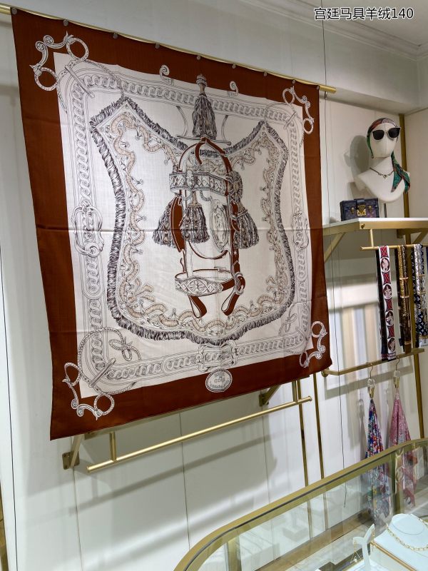 Streetwear Scarf Hermes 329432 size：140cm*140cm