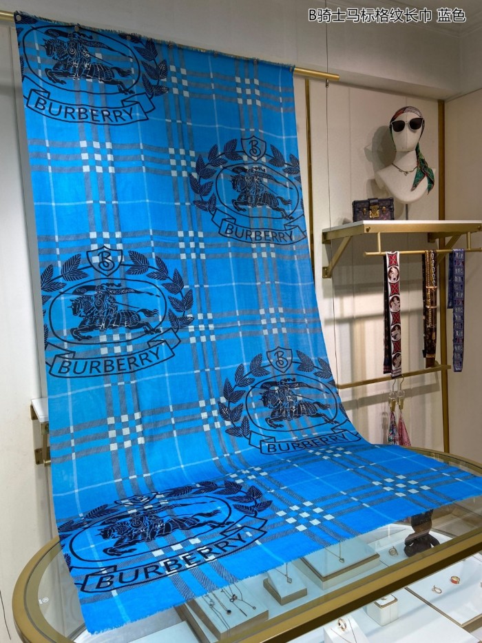 Streetwear Scarf BURBERRY 329735 SIZE:90*200cm