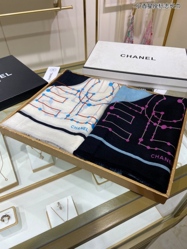 Streetwear Scarf CHANEL 329459 size:200*110cm