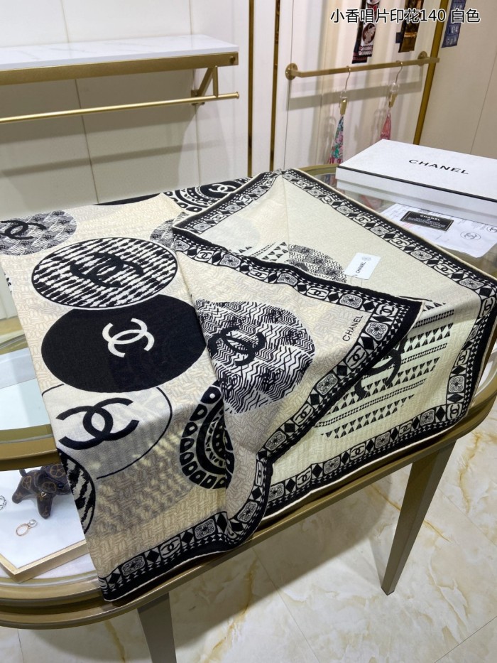Streetwear Scarf CHANEL 329489 size：140*140cm