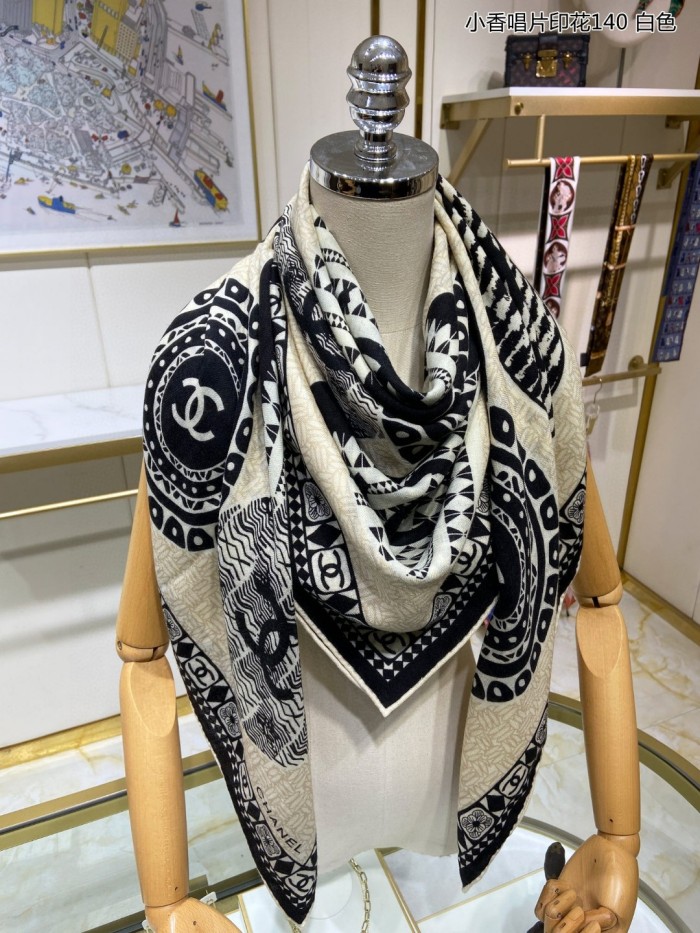 Streetwear Scarf CHANEL 329489 size：140*140cm