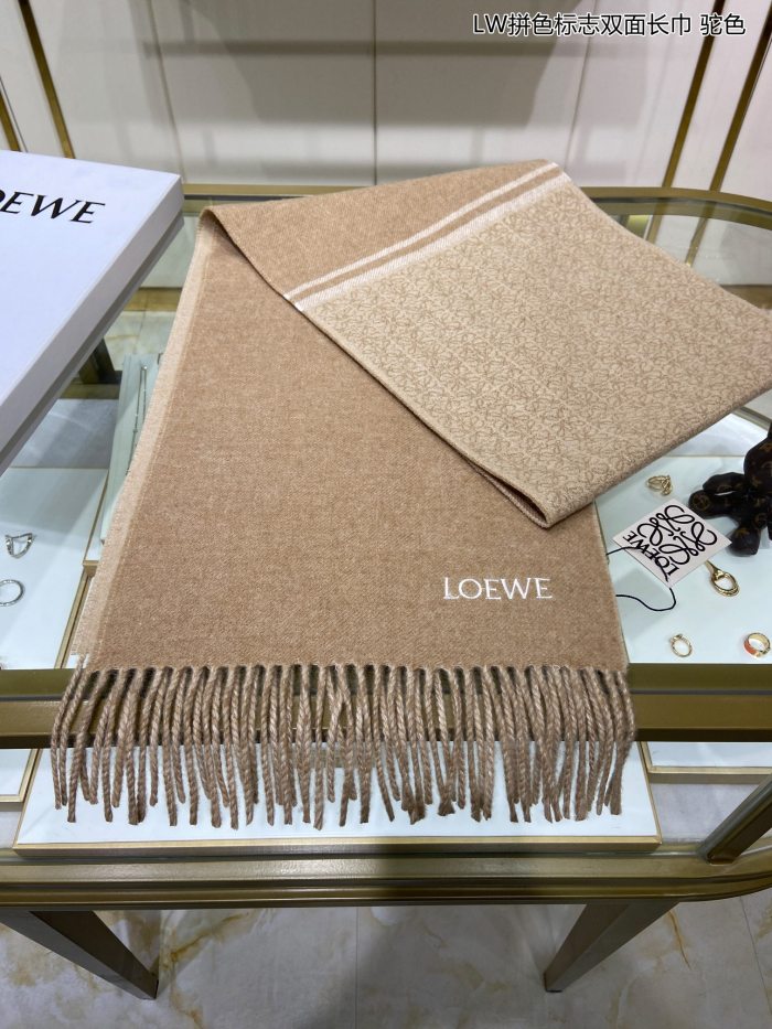 Streetwear Scarf Loewe 329477 sieze:30*200cm