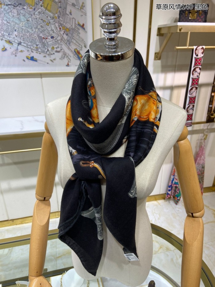 Streetwear Scarf Hermes 329453 size：140cm*140cm