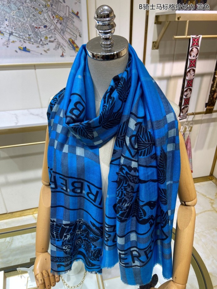 Streetwear Scarf BURBERRY 329735 SIZE:90*200cm