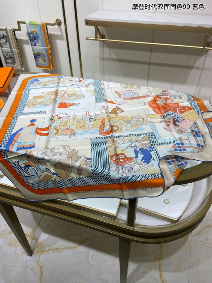 Streetwear Scarf Hermes 329480 size:90cm*90cm
