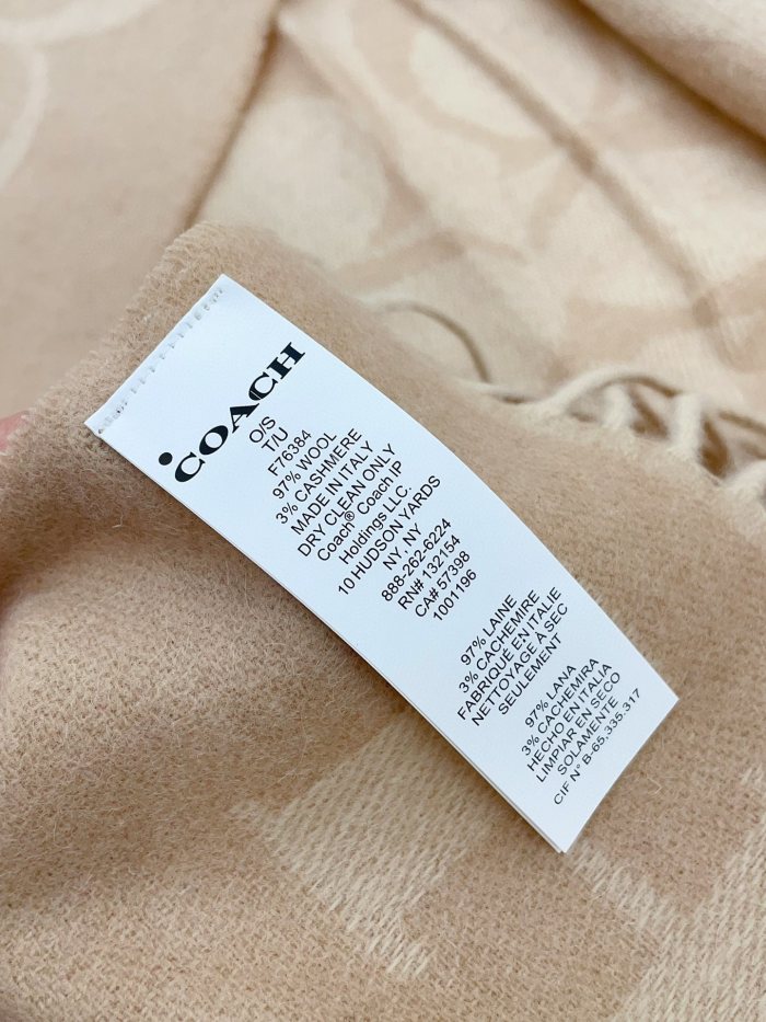 Streetwear Belt COACH 329507 size:195×53cm