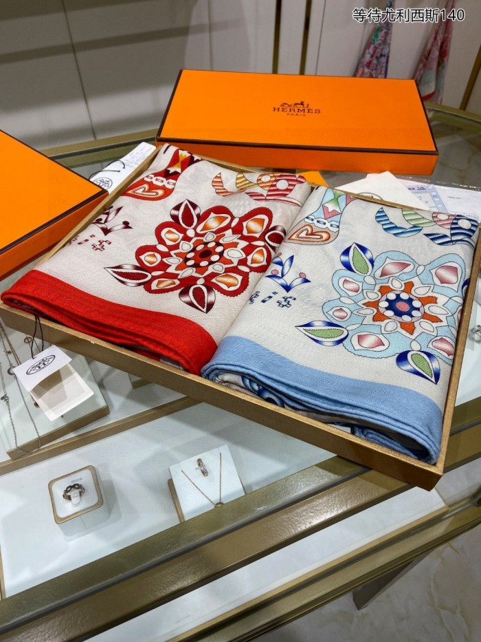 Streetwear Scarf Hermes 329442 size：140cm*140cm