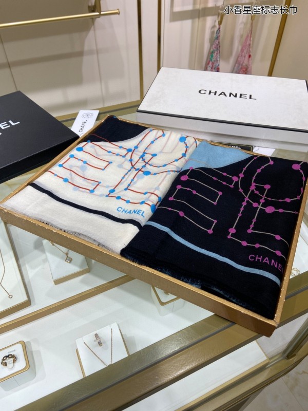Streetwear Scarf CHANEL 329460 size：200*110cm