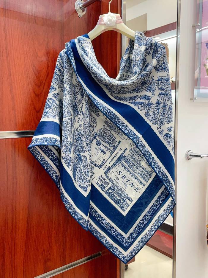 Streetwear Scarf Dior 329512 SIZE:140*140cm