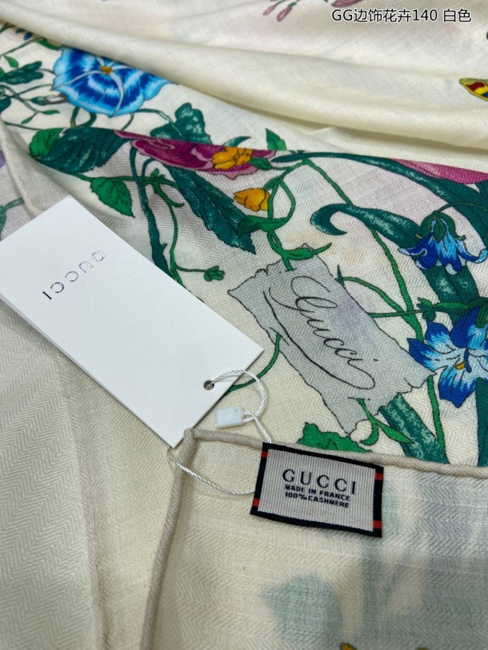 Streetwear Scarf GUCCI 329449 SIZE:140cm*140cm