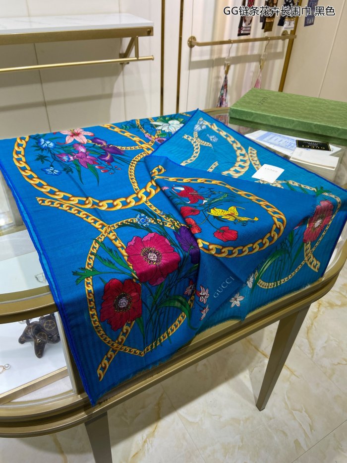 Streetwear Scarf GUCCI 329479 size:65*180CM