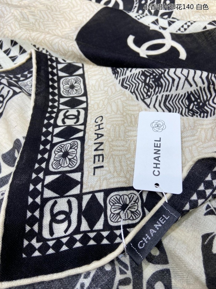 Streetwear Scarf CHANEL 329489 size：140*140cm