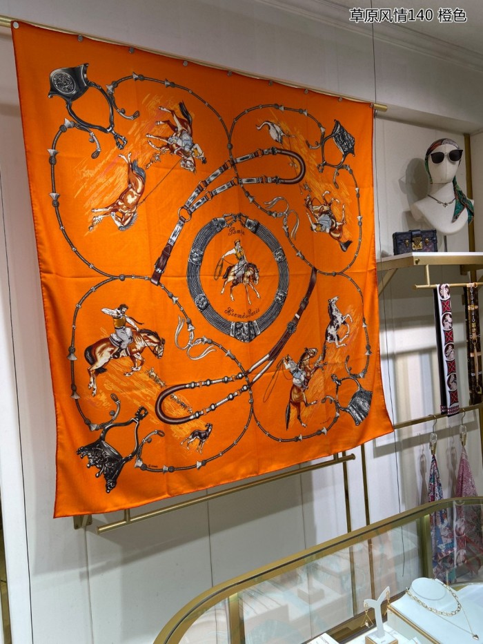 Streetwear Scarf Hermes 329450 SIZE:140cm*140cm