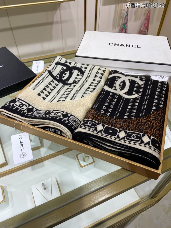 Streetwear Scarf CHANEL 329489 size：140*140cm