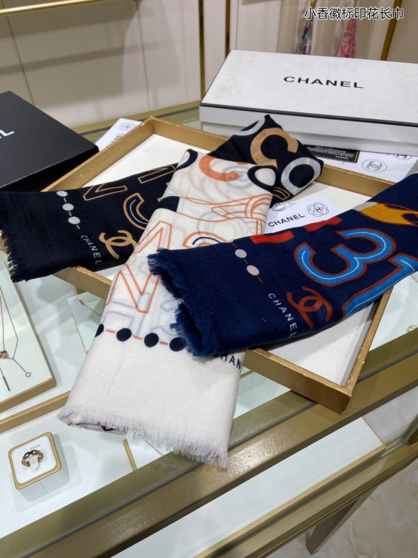 Streetwear Scarf CHANEL 329298 SIZE:200*110cm
