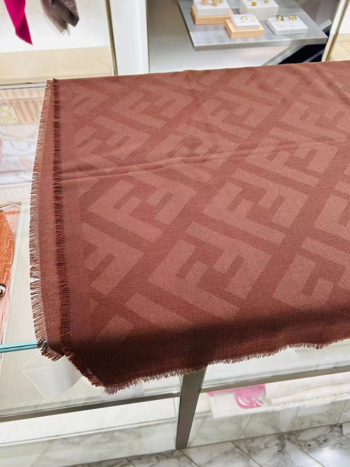 Streetwear Scarf Fendi 329300 size:140*140cm