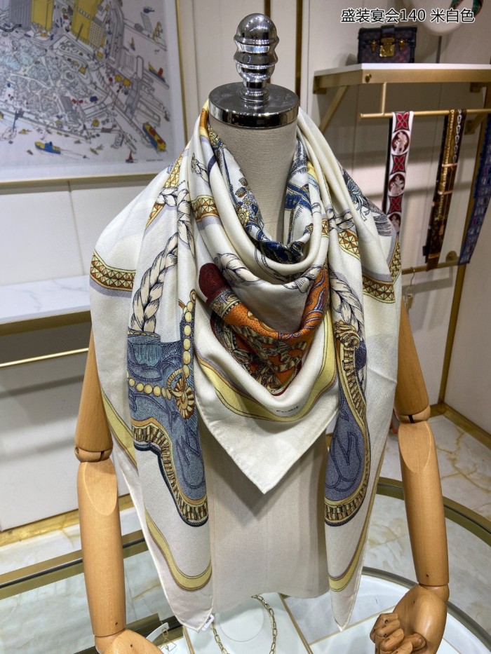 Streetwear Scarf Hermes 329280 SIZE:140cm*140cm