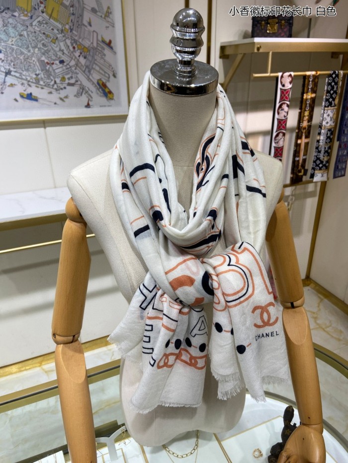Streetwear Scarf CHANEL 329298 SIZE:200*110cm