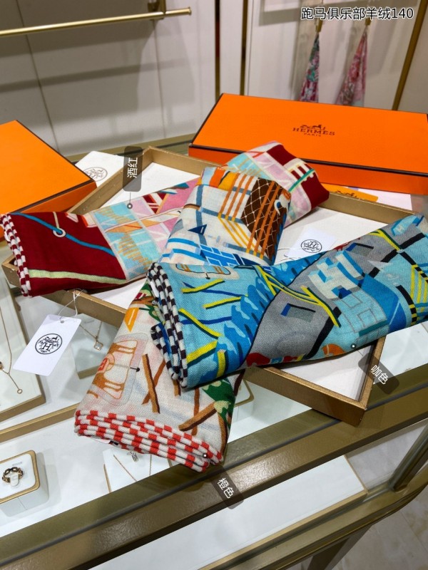 Streetwear Scarf Hermes 329283 SIZE140cm*140cm