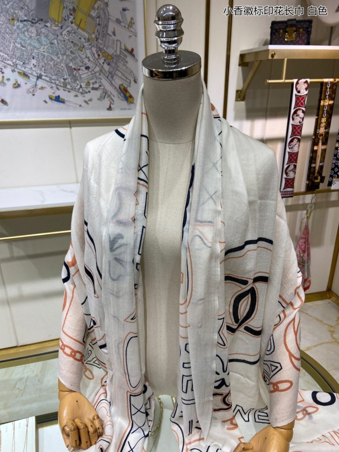 Streetwear Scarf CHANEL 329298 SIZE:200*110cm