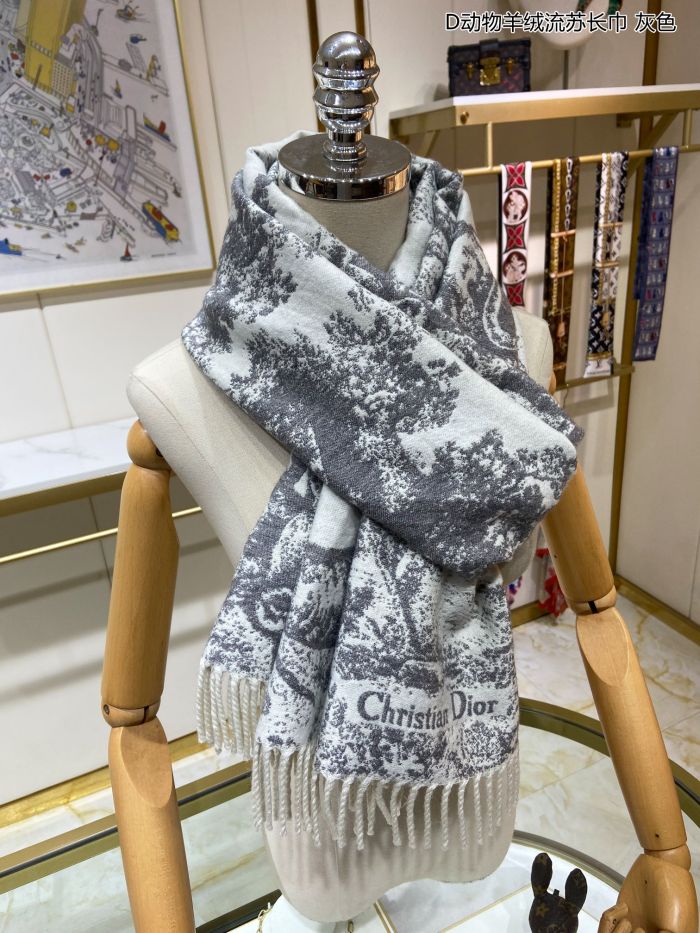Streetwear Scarf Dior 329216 SIZE:45*200cm