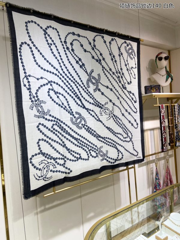Streetwear Scarf CHANEL 329269 SIZE:65*185cm