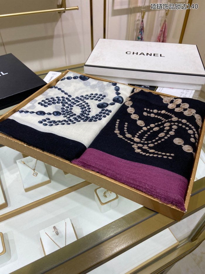 Streetwear Scarf CHANEL 329268 SIZE:140*140cm