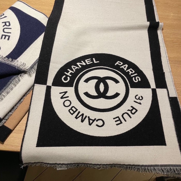 Streetwear Scarf CHANEL 329124 SIZE:40*200cm