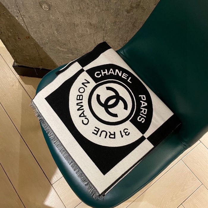 Streetwear Scarf CHANEL 329124 SIZE:40*200cm