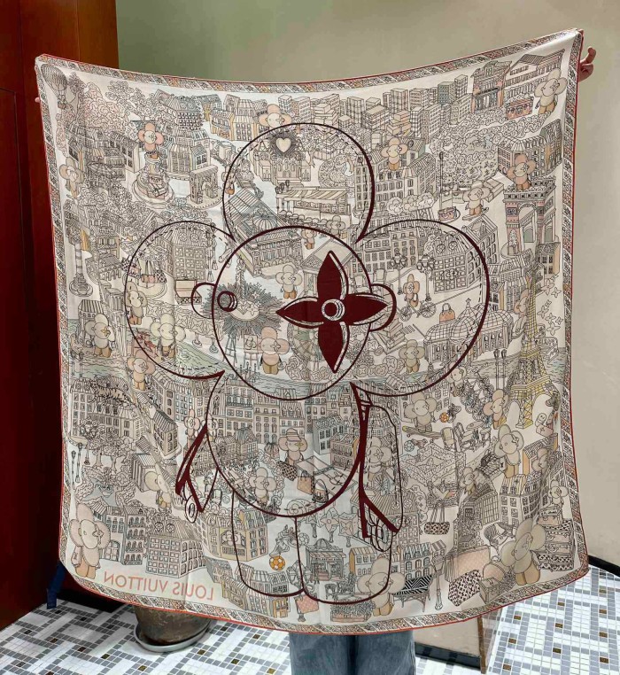 Streetwear Scarf LV 328994 SIZE:140*140cm