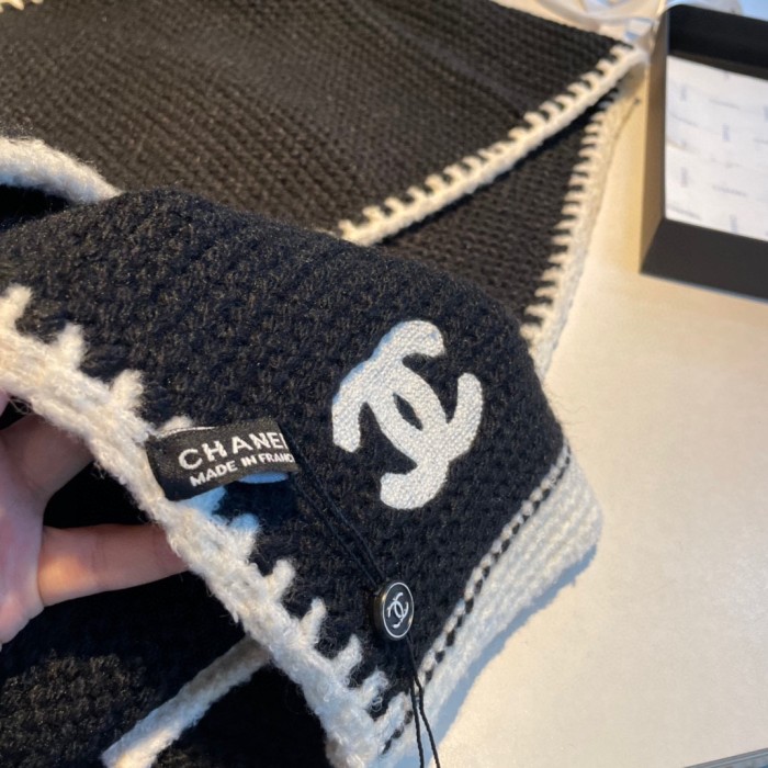 Streetwear Scarf CHANEL 329022 SIZE:30*200cm
