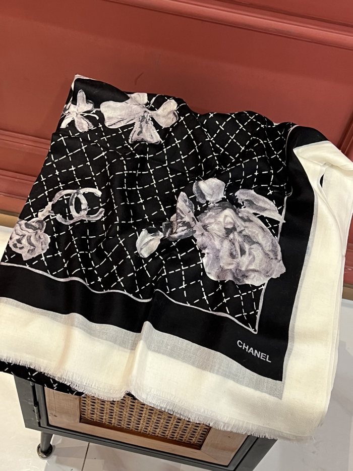 Streetwear Scarf CHANEL 328978 size:100×200cm