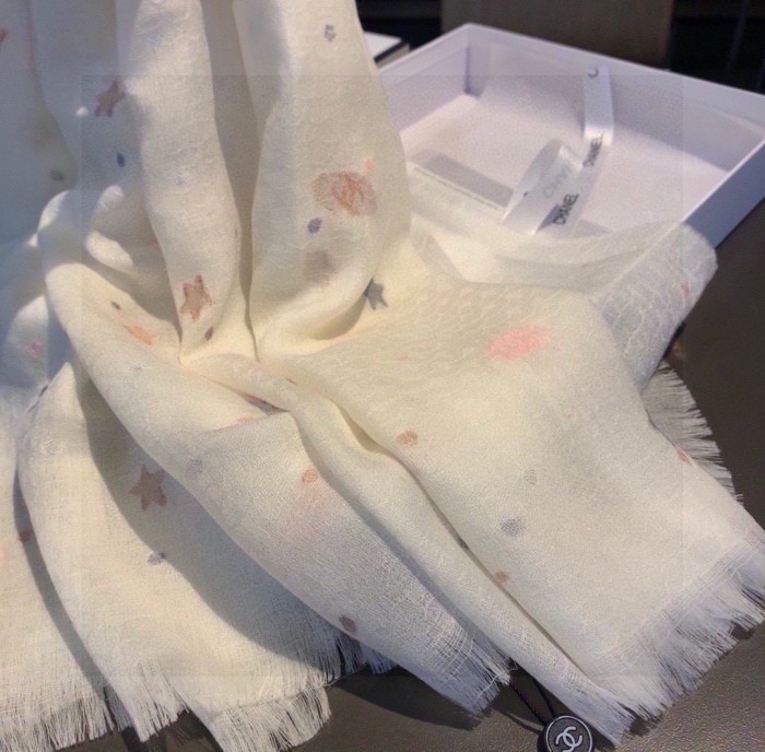 Streetwear Scarf CHANEL 329008 SIZE:90*200cm