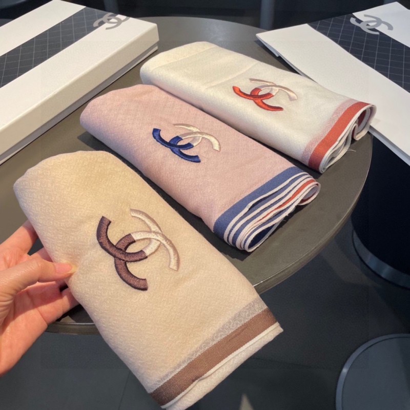 Streetwear Scarf CHANEL 329004 SIZE:105*180cm