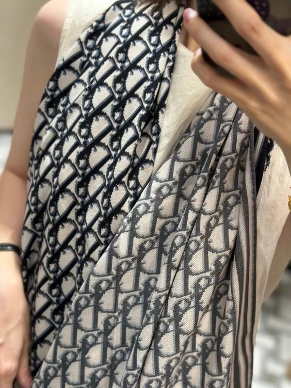 Streetwear Scarf Dior 328966 size:65x180cm