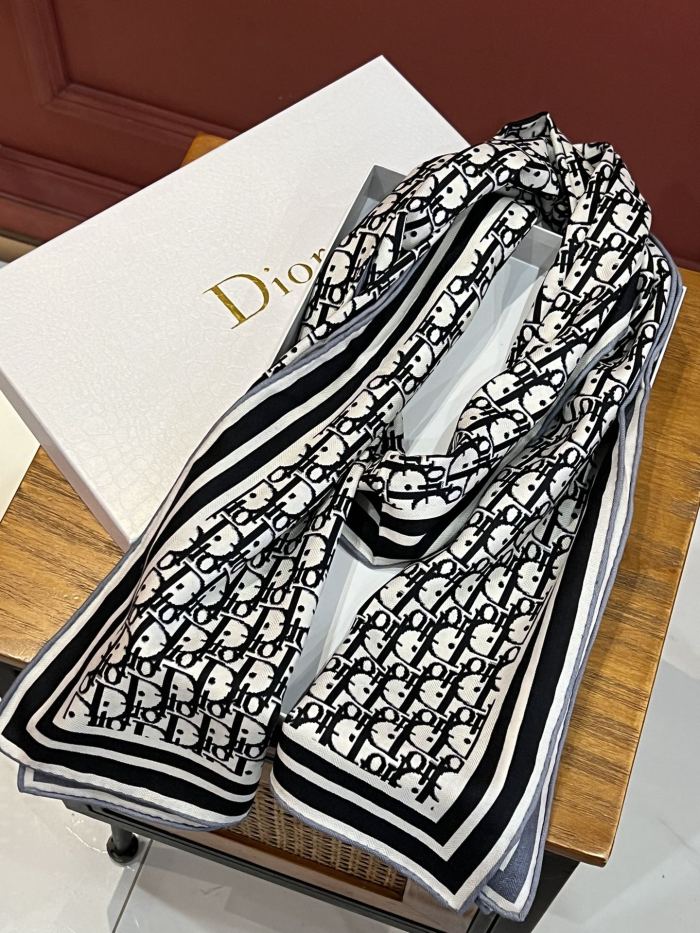 Streetwear Scarf Dior 328966 size:65x180cm