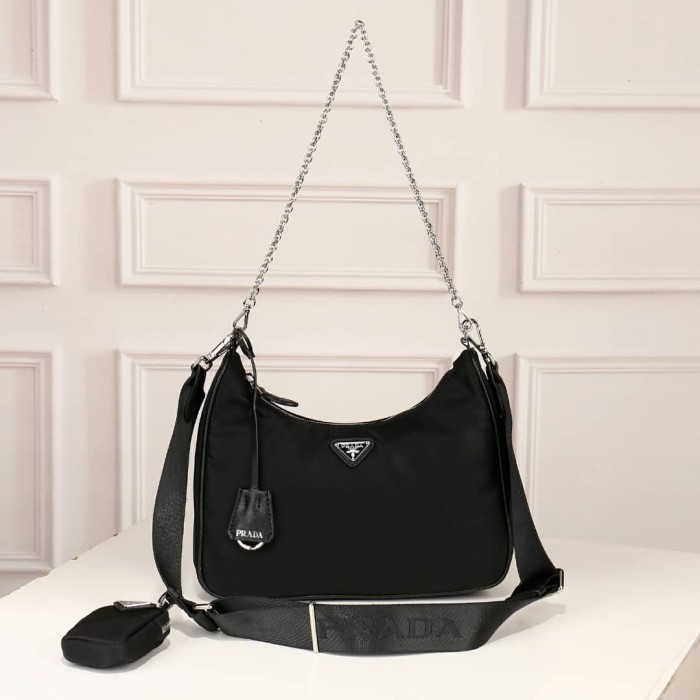 handbag prada 1418 size 22*16*6 cm