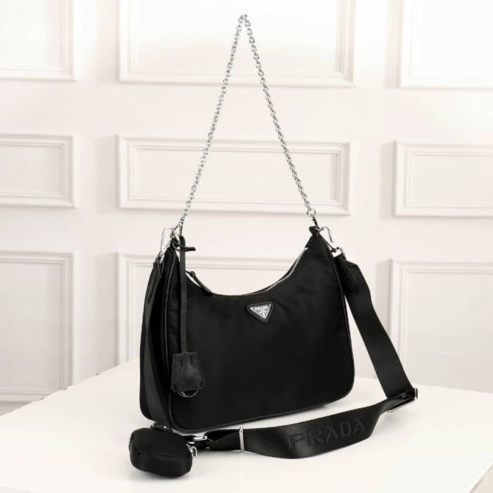 handbag prada 1418 size 22*16*6 cm