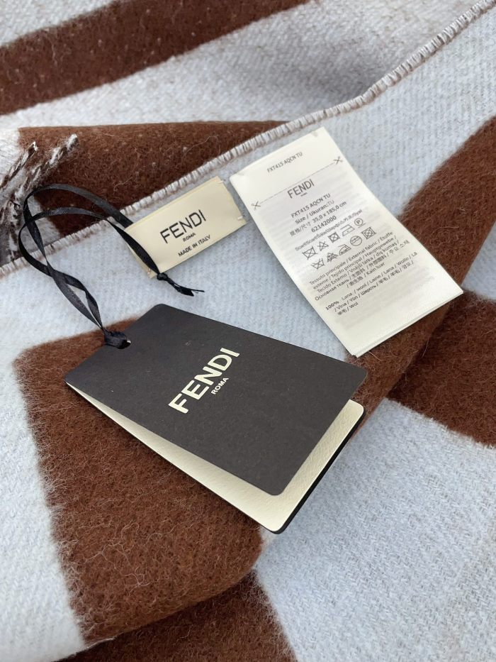 Streetwear Scarf FENDI 328837 size:180*35cm