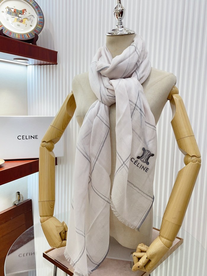 Streetwear Scarf CELINE 328849 SIZE:80*200cm