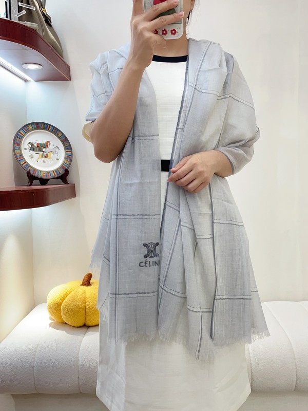 Streetwear Scarf CELINE 328846 SIZE:80*200cm