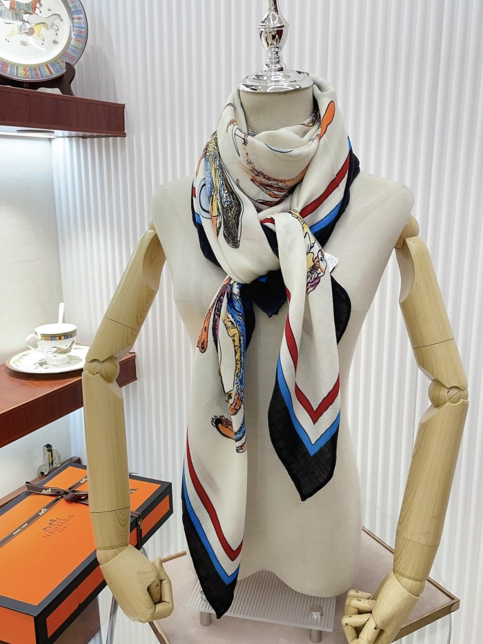 Streetwear Scarf Hermes 328806 size:140cm*140cm