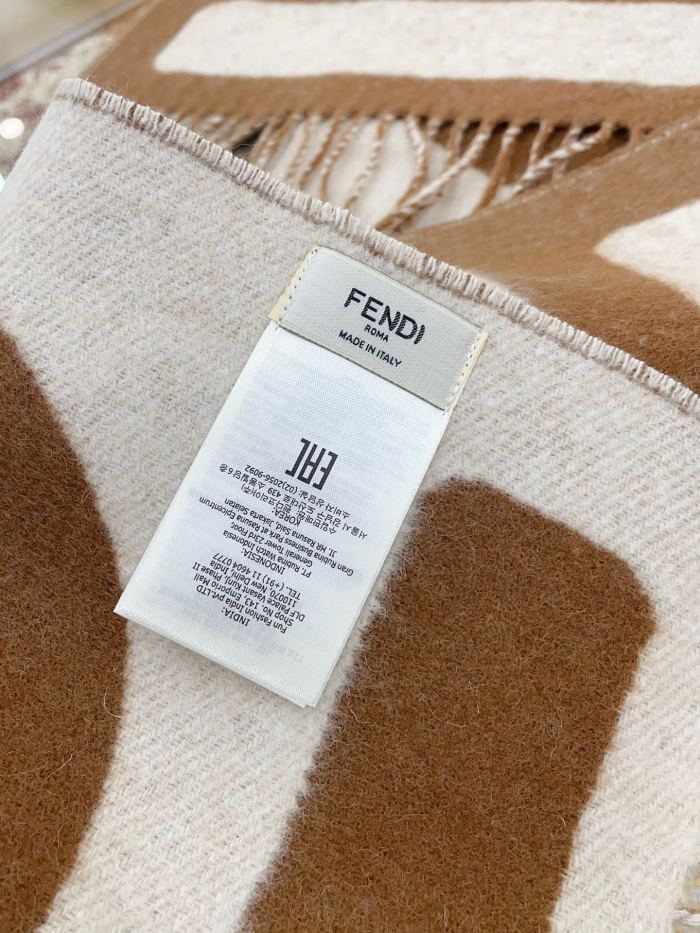 Streetwear Scarf FENDI 328838 size:30*180cm