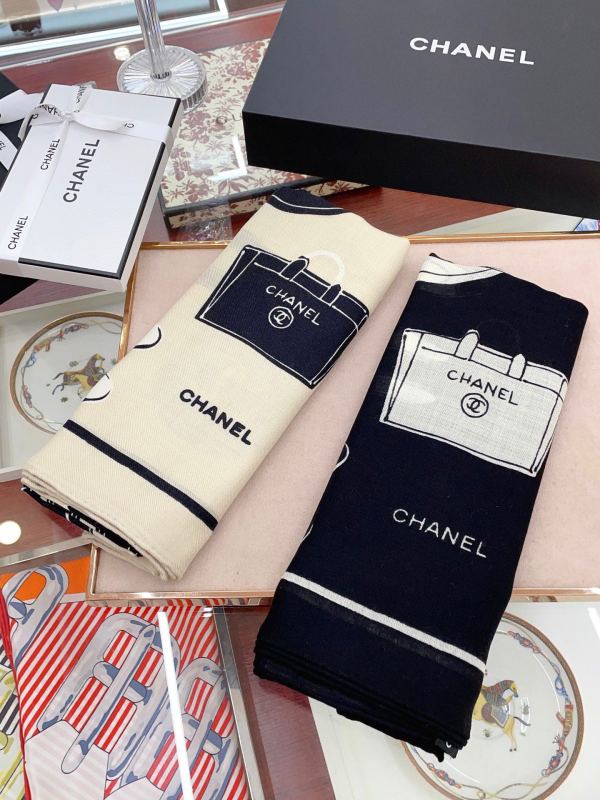 Streetwear Scarf CHANEL 328842 size:140*140cm