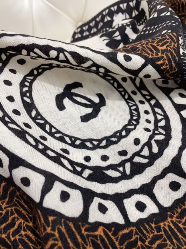 Streetwear Scarf CHANEL 328805 size:140*140cm