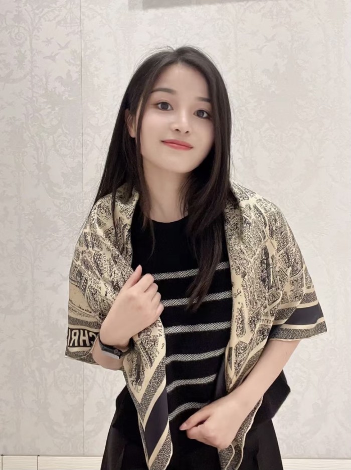 Streetwear Scarf Dior 328811 size:90*90cm